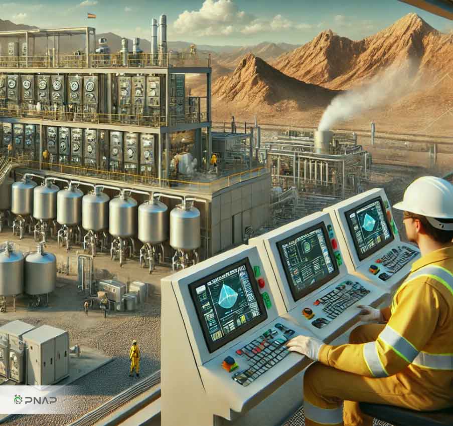 پروژه سیستم اتوماسیون و مانیتورینگ واحد آبرسانی مجتمع مس شهر بابک شرکت ملی مس ایران