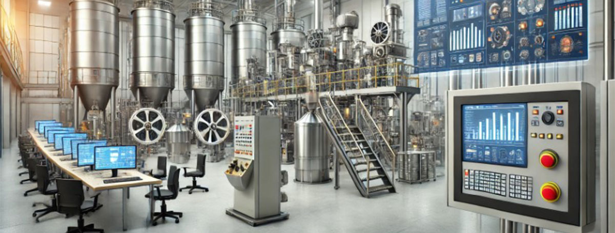 سیستم اتوماسیون یکپارچه تولید گرانول به روش پودر خشک