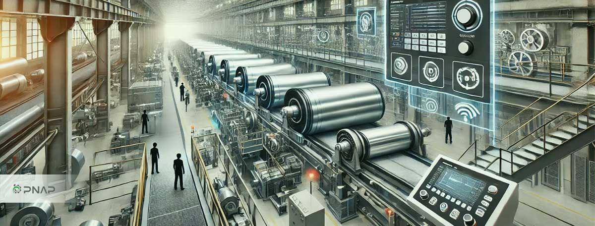 Iron-rolling1 سیستم های اتوماسیون خطوط نورد آهن